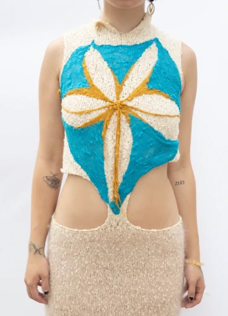1 of 1 Silk Petal Dress