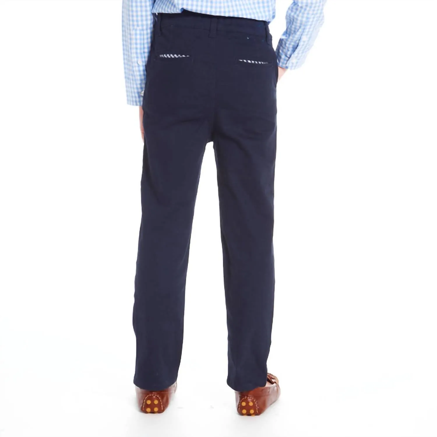Andy & Evan - Boys Navy Twill Pants