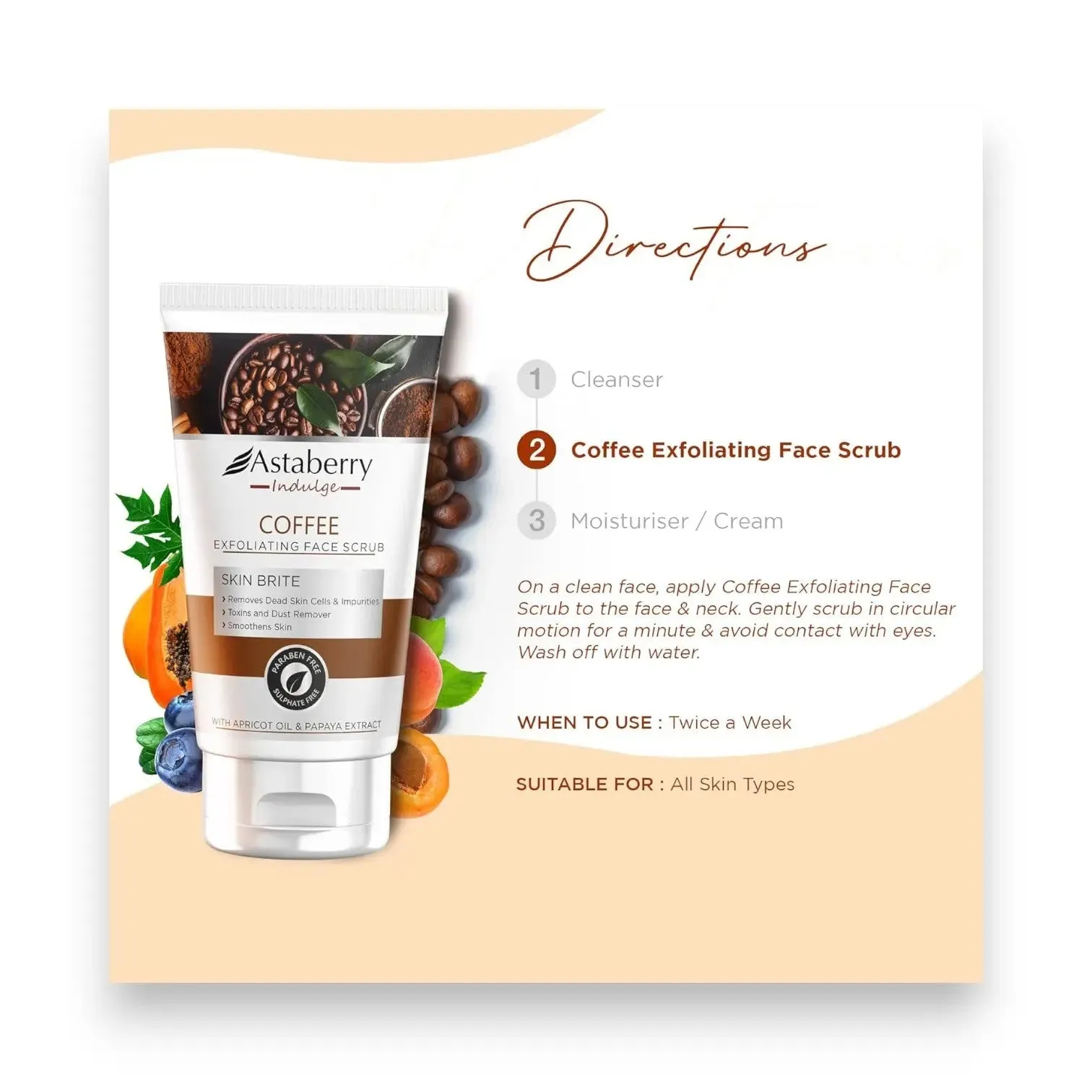 Astaberry Face Scrub - 100g