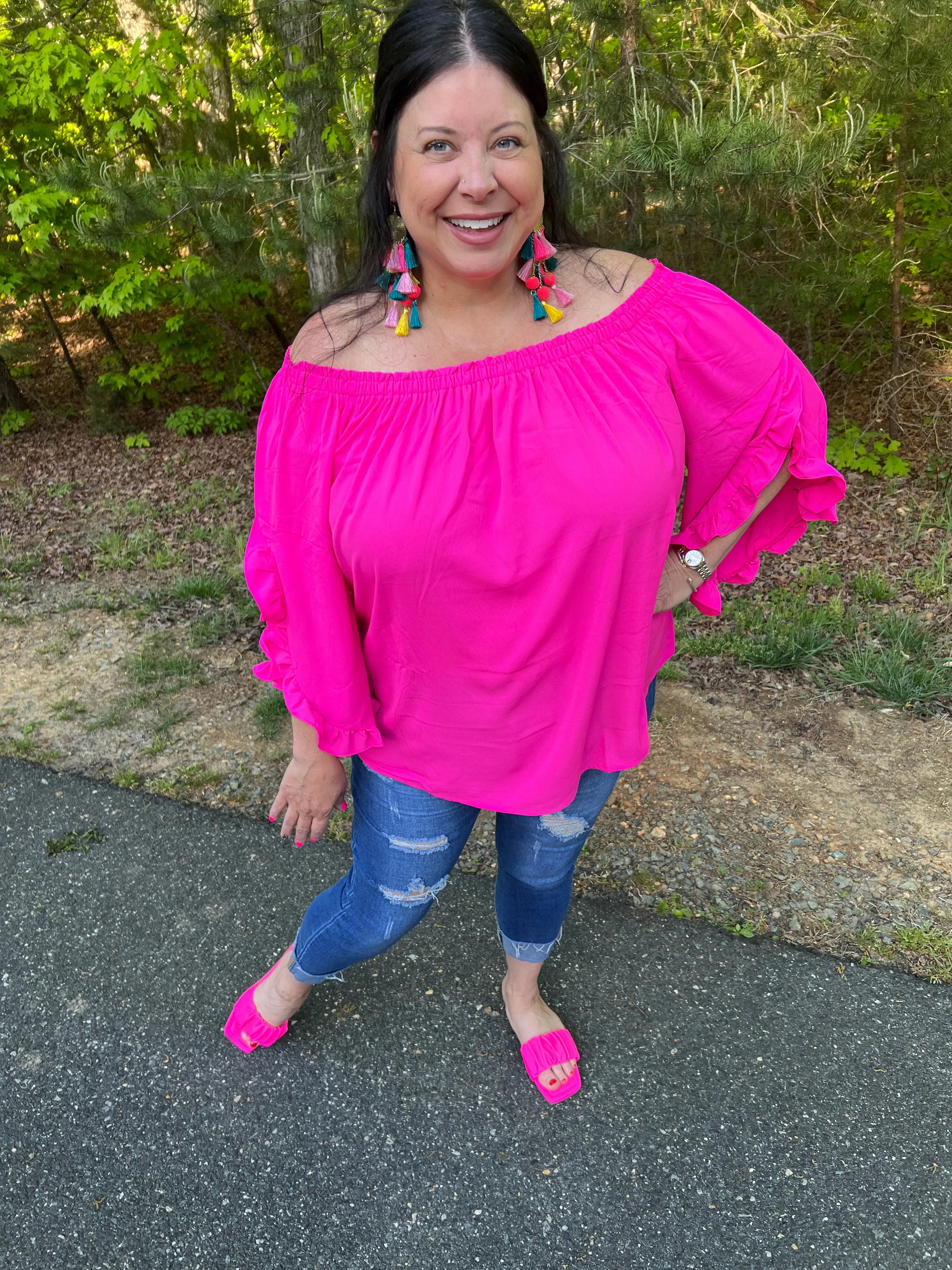 Aurora Off The Shoulder Top