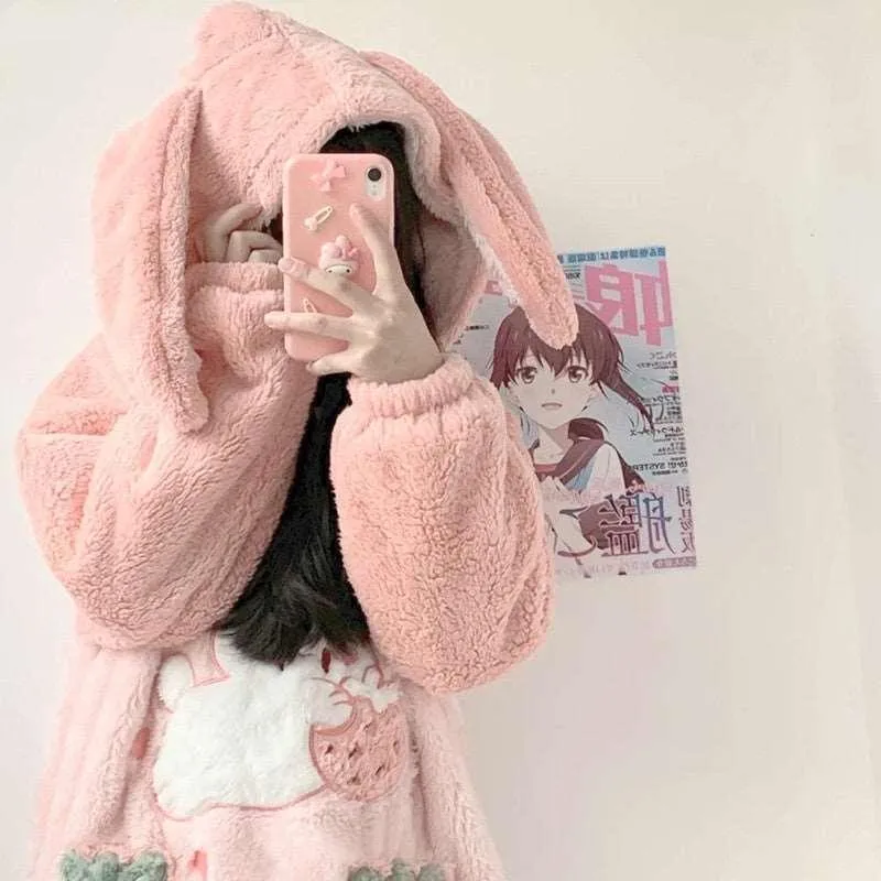 Binky's Strawberry Kawaii Pajamas
