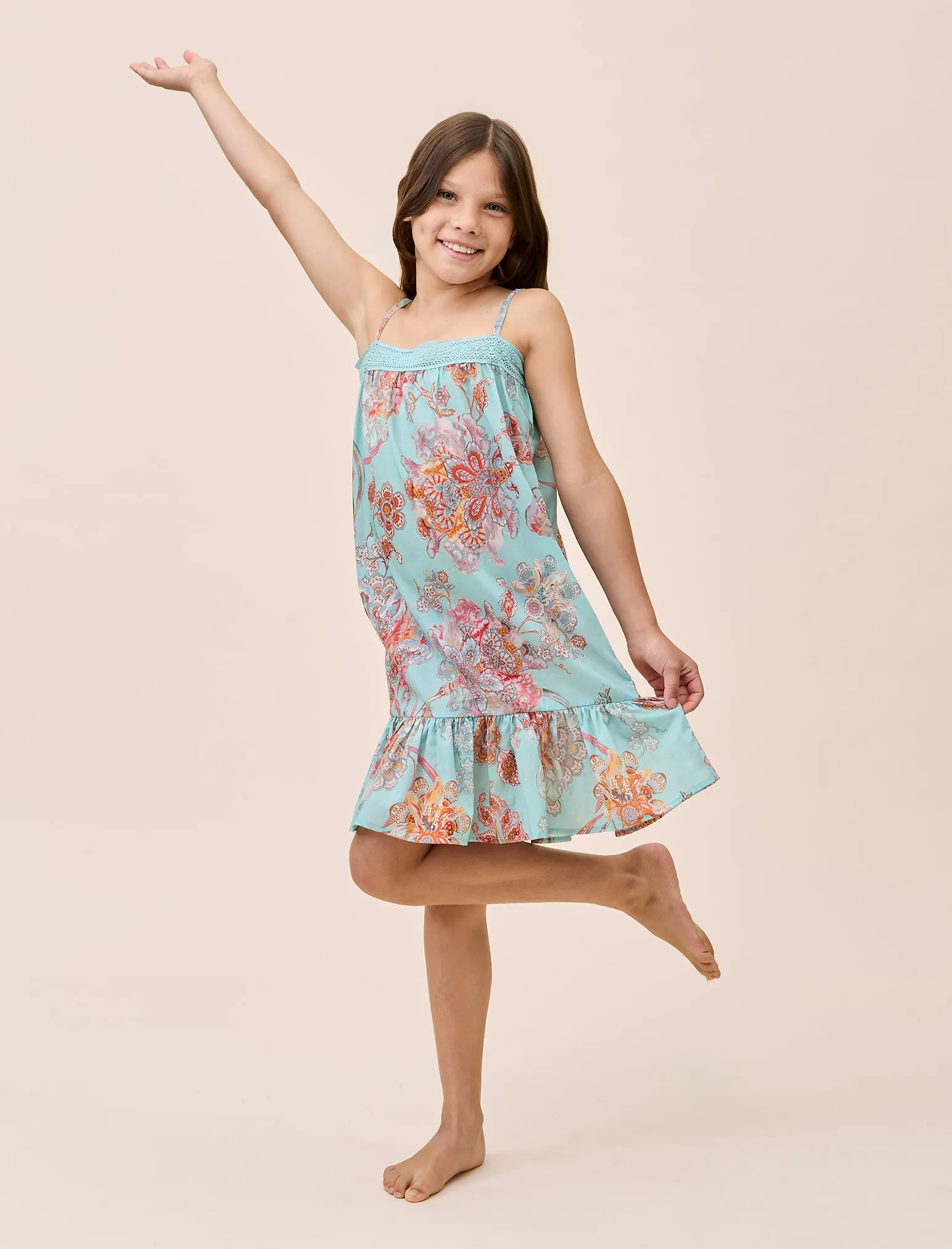 Coco Girls Strappy Nightgown