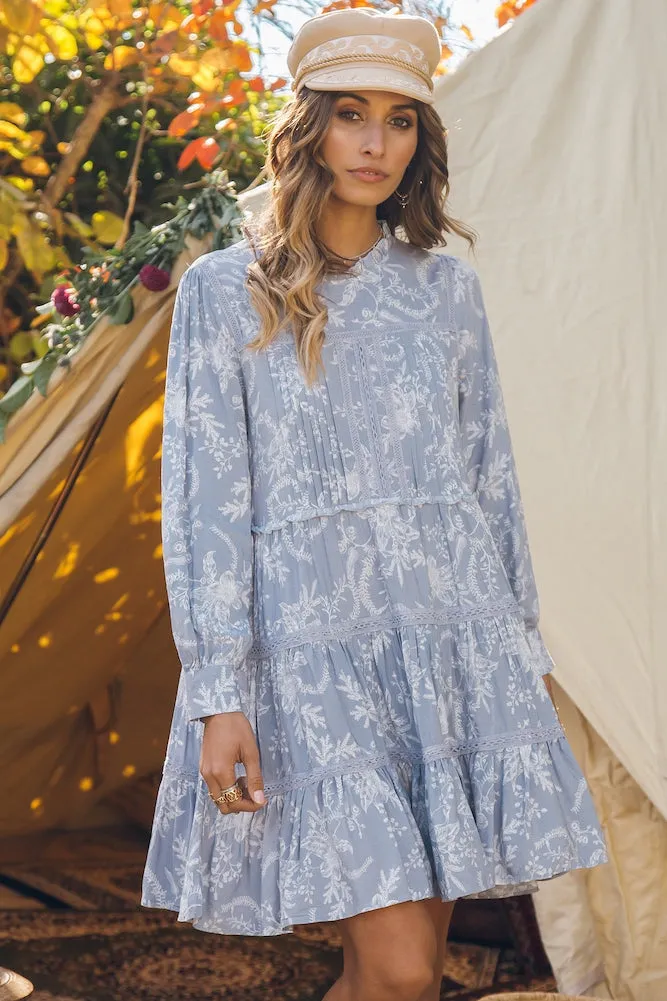 Currents Dress Blue