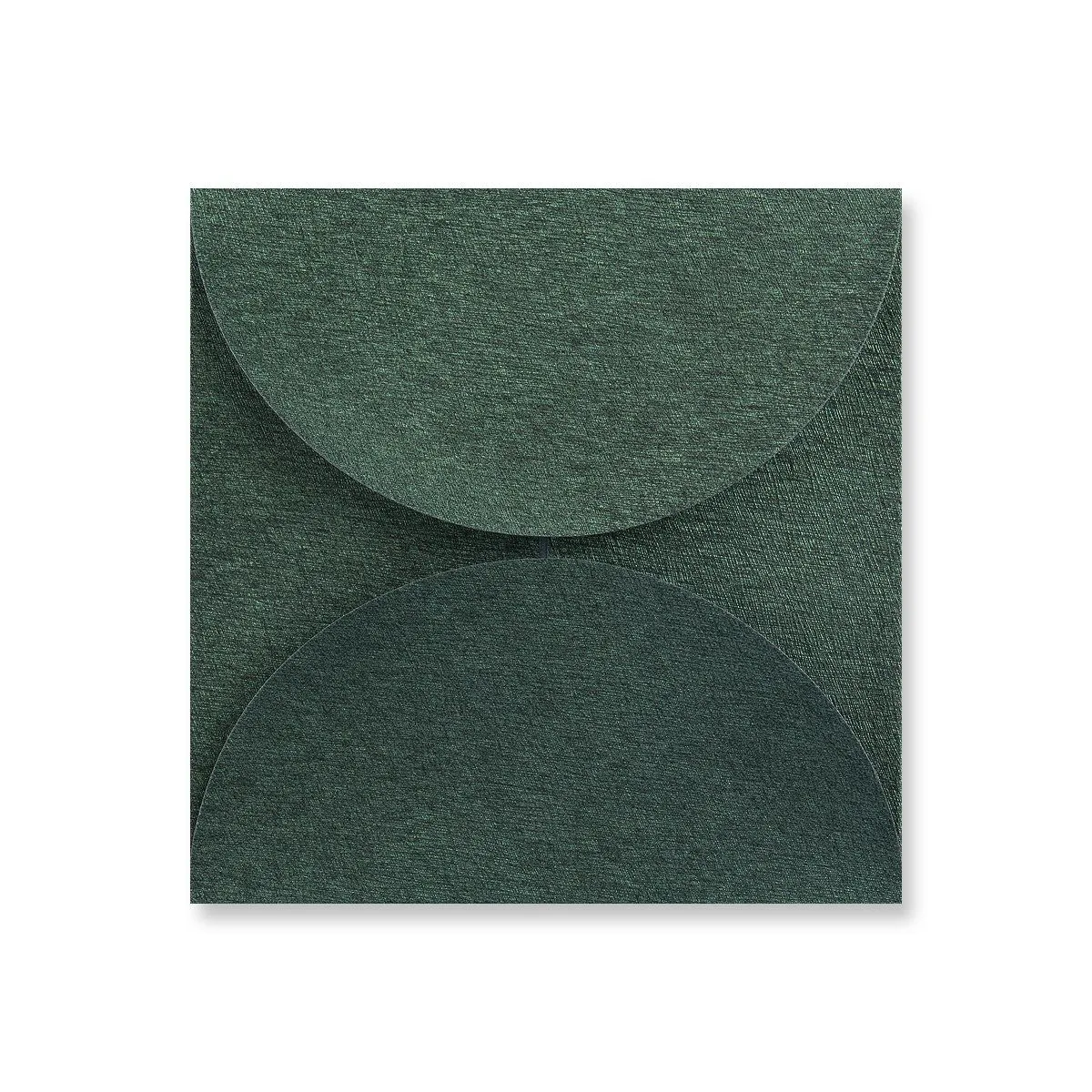 Forest Green Pouchette Petal Envelopes