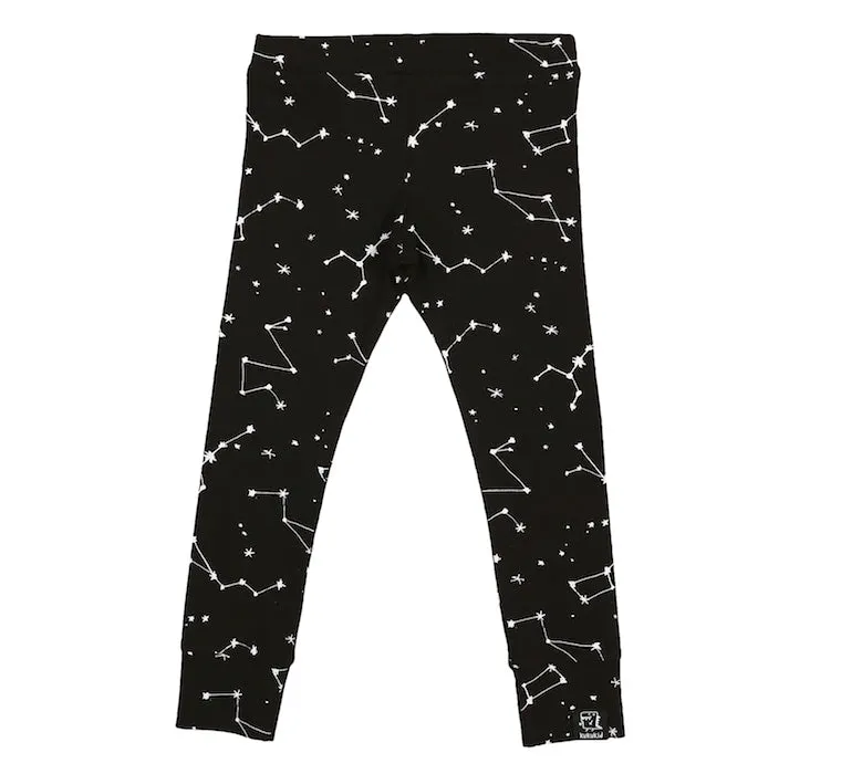 Kukukid Leggings Black Constellation