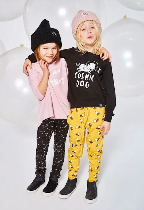 Kukukid Leggings Black Constellation