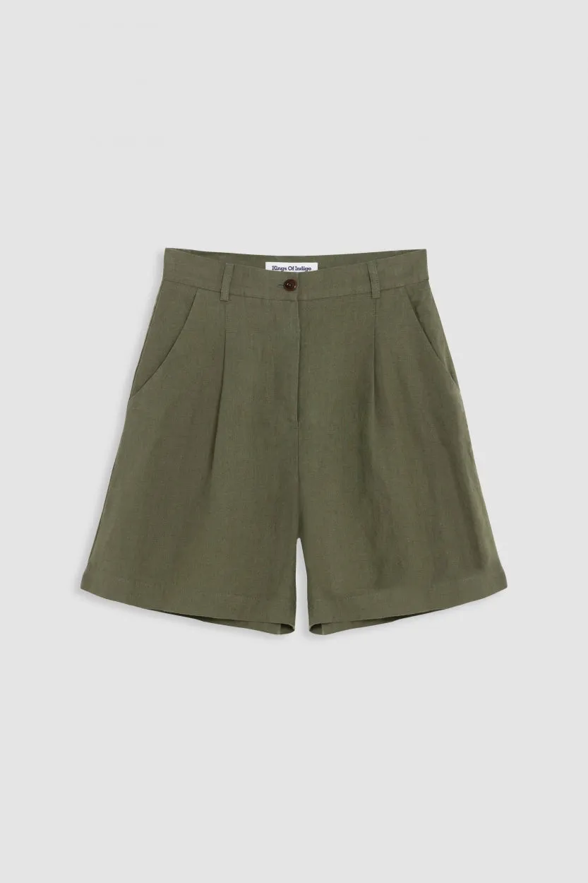 Makeda Shorts Green