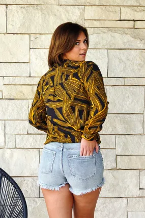Palm Island Blouse