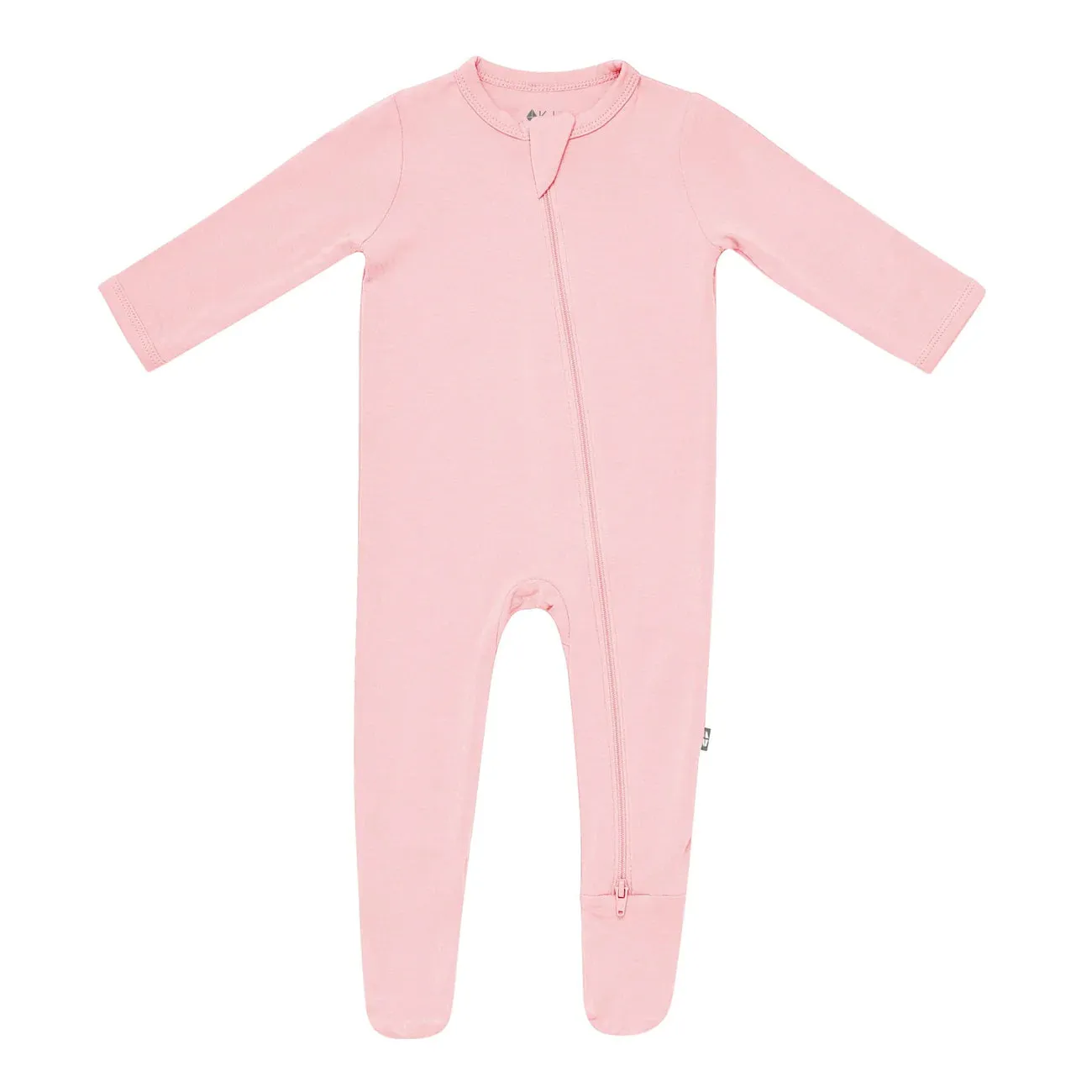 PREEMIE Zippered Footie- Crepe
