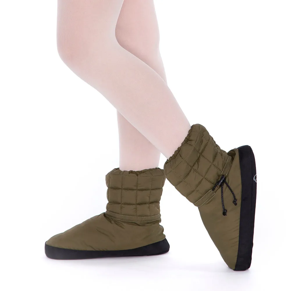 Russian Pointe Quilted Warmup Bootie