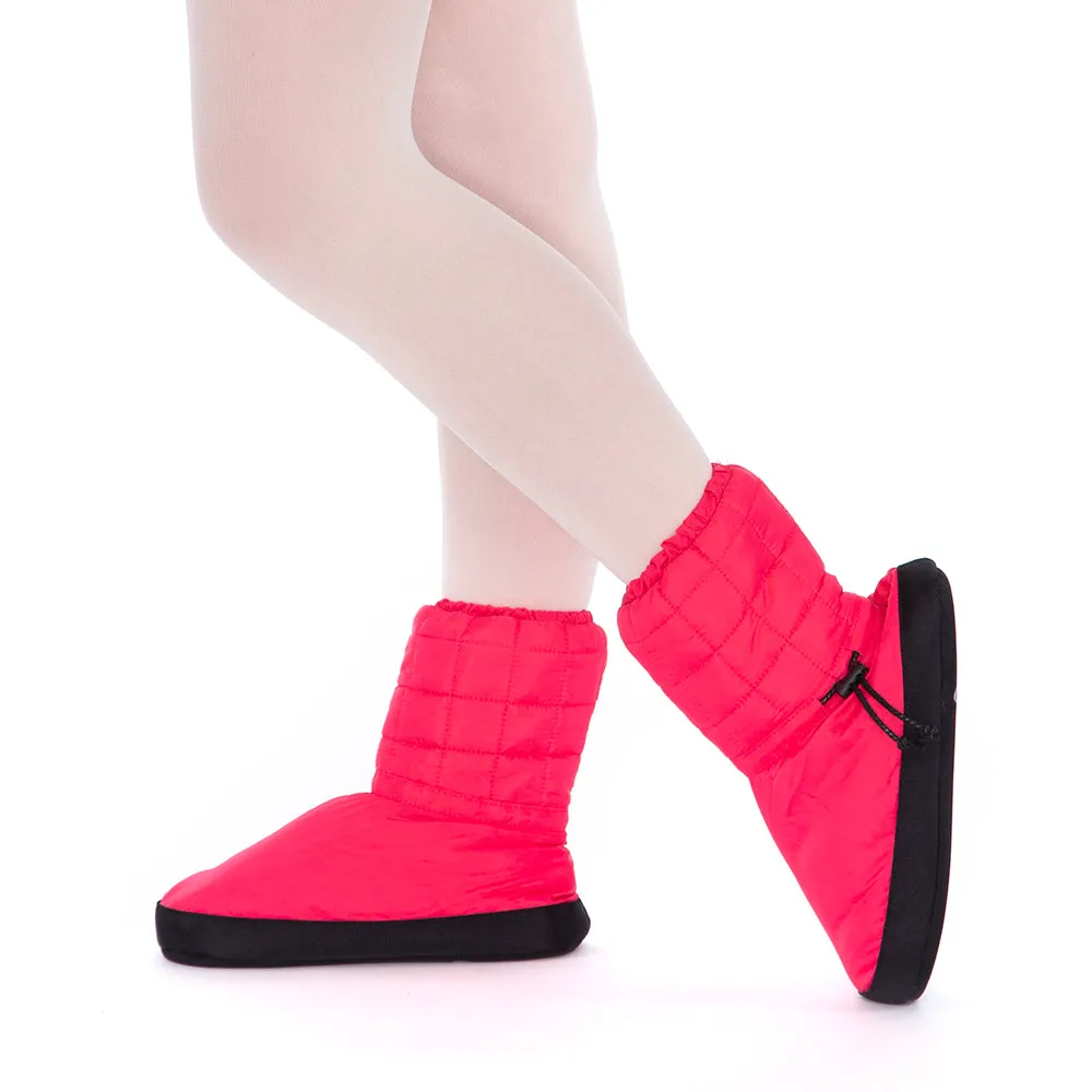 Russian Pointe Quilted Warmup Bootie