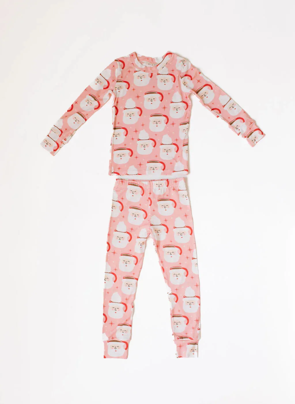 Santa Cocoa Bamboo Two-Piece Pajama Set