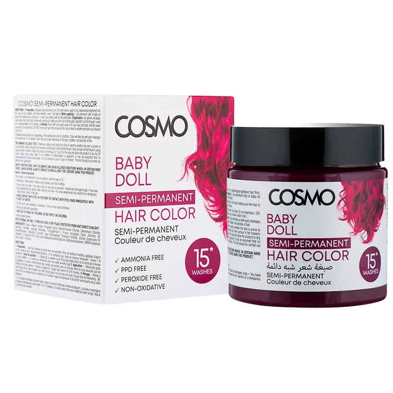Semi-Permanent Hair Color Baby Doll