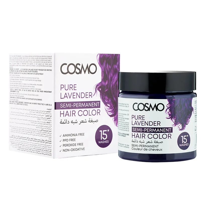 Semi-Permanent Hair Color Pure Lavender