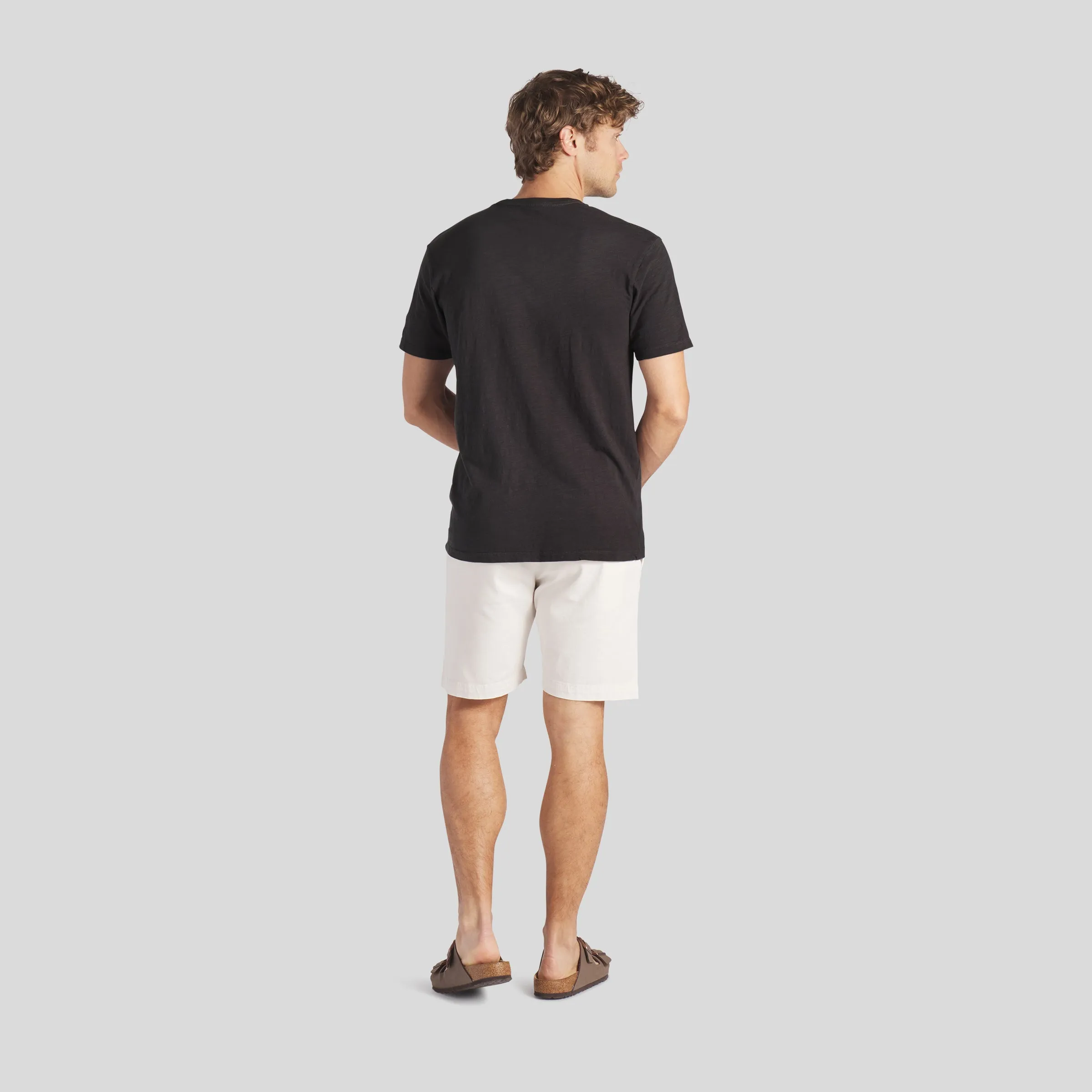 South Bay Lightweight Slub Pocket Tee  - Forged Iron (Final Sale)