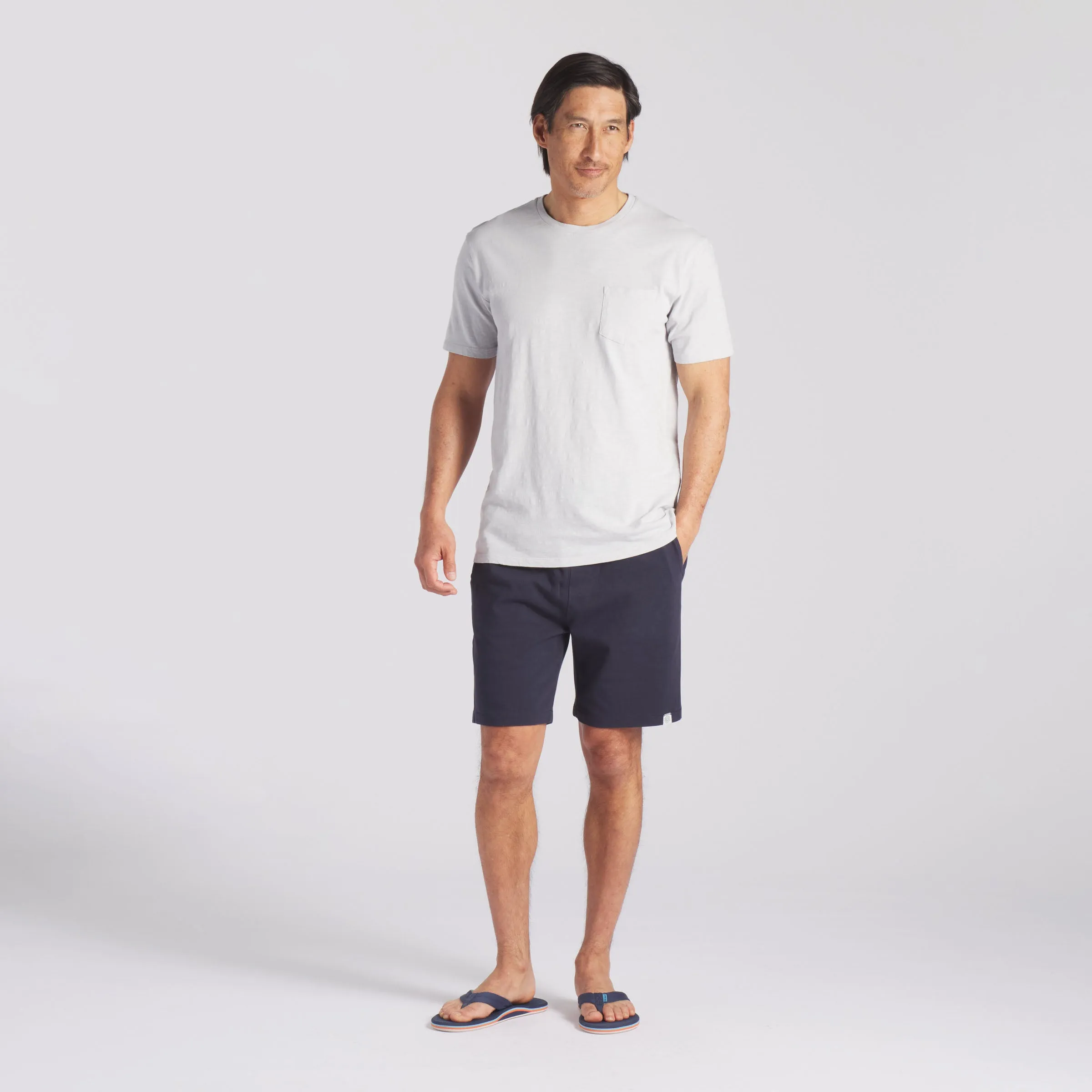 South Bay Lightweight Slub Pocket Tee - Glacier Gray (Final Sale)
