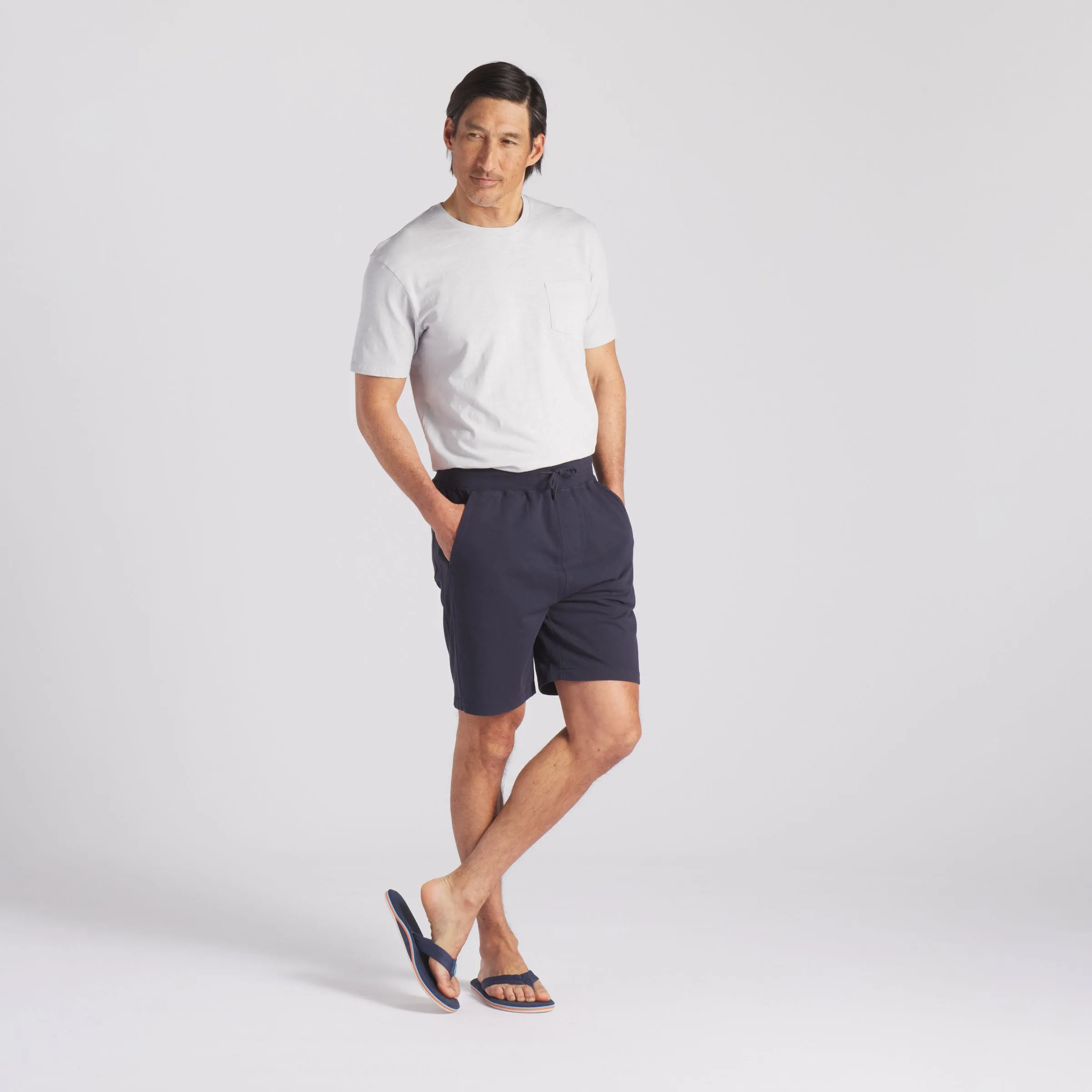 South Bay Lightweight Slub Pocket Tee - Glacier Gray (Final Sale)