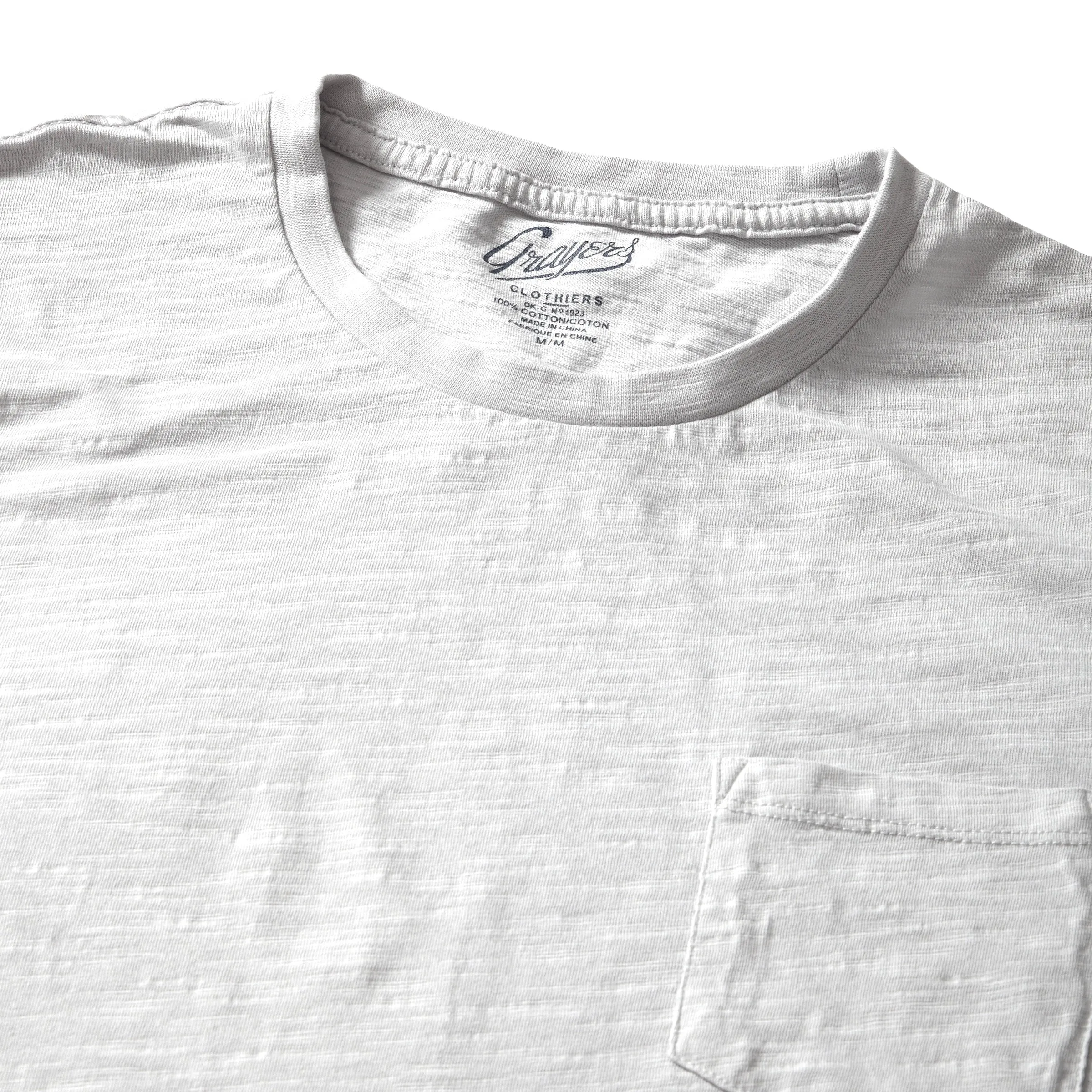 South Bay Lightweight Slub Pocket Tee - Glacier Gray (Final Sale)