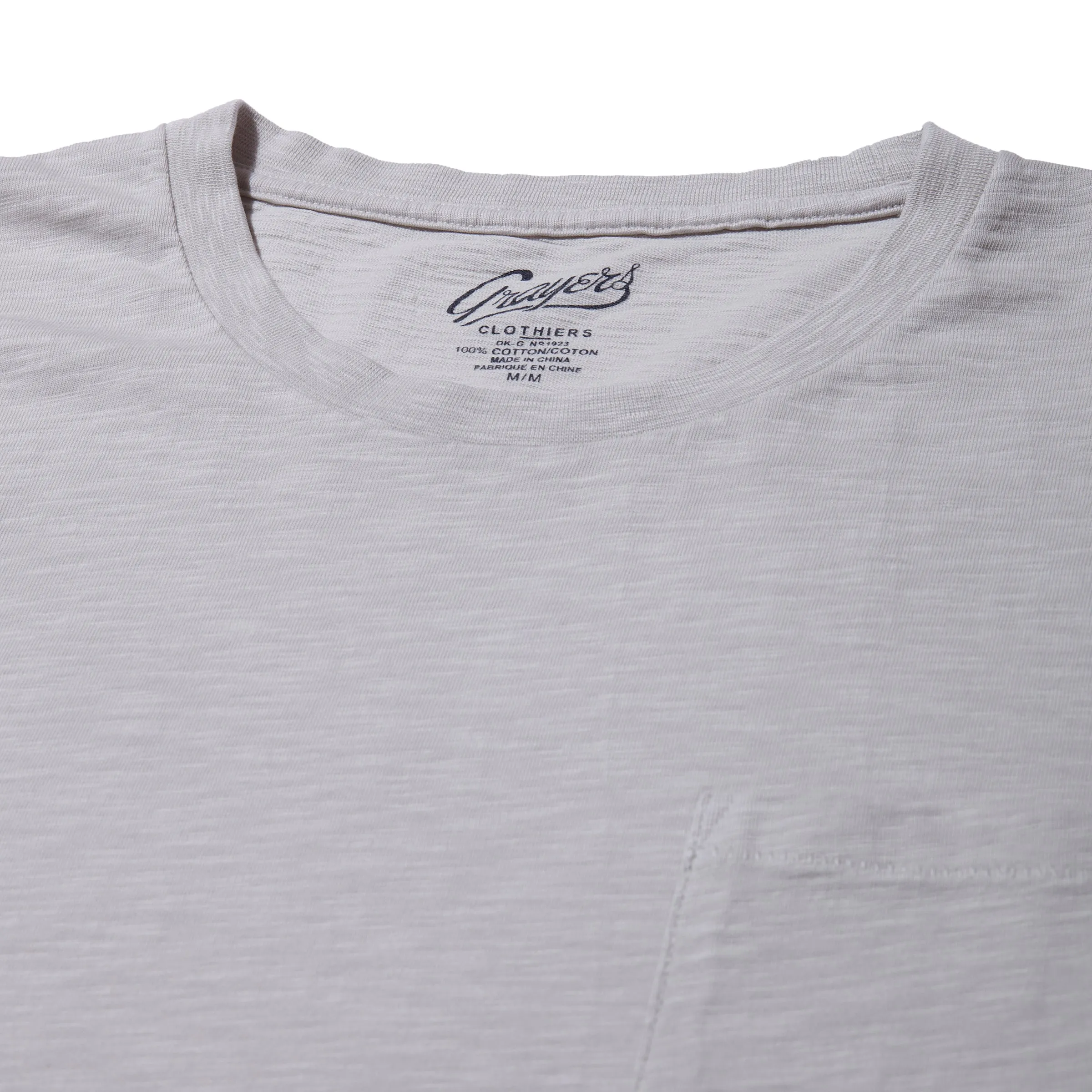 Sunwashed Pocket Tee - Glacier Gray