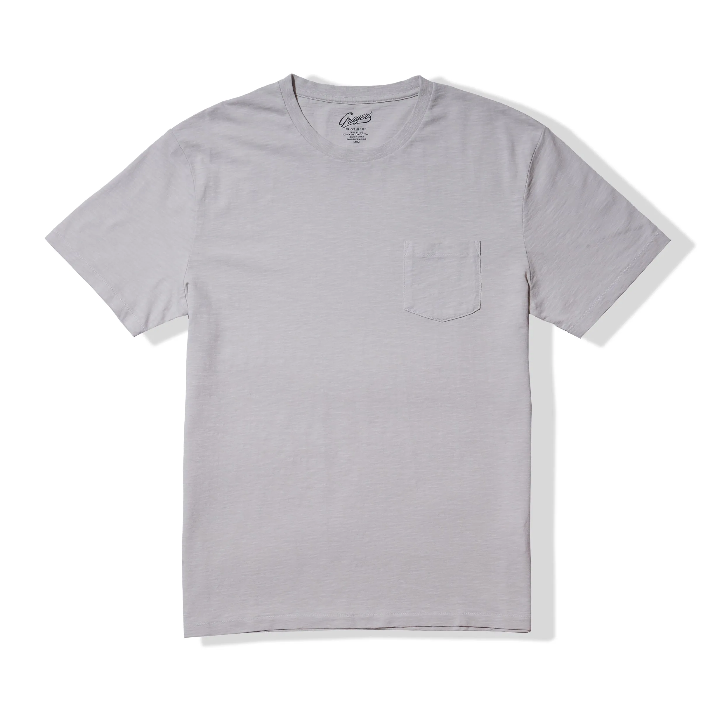 Sunwashed Pocket Tee - Glacier Gray