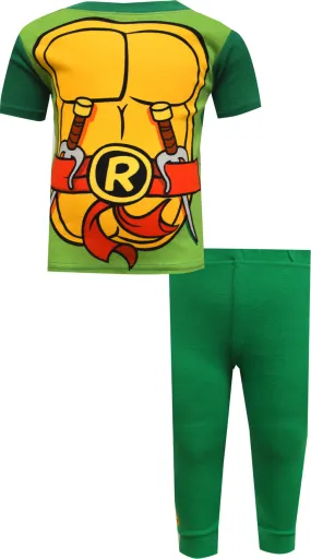 Teenage Mutant Ninja Turtle Raphael Look Alike Big Kid Pajama